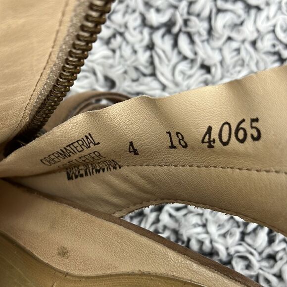 PAUL GREEN 7.5 Willow Peep Toe Bootie Boot Perforated - Picture 10 of 12